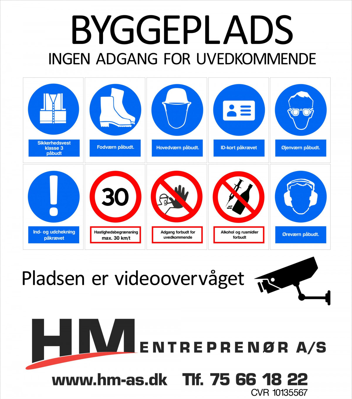 Byggepladsskilte 1